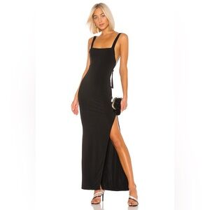 Lovers + Friends Ryan Black Maxi Dress